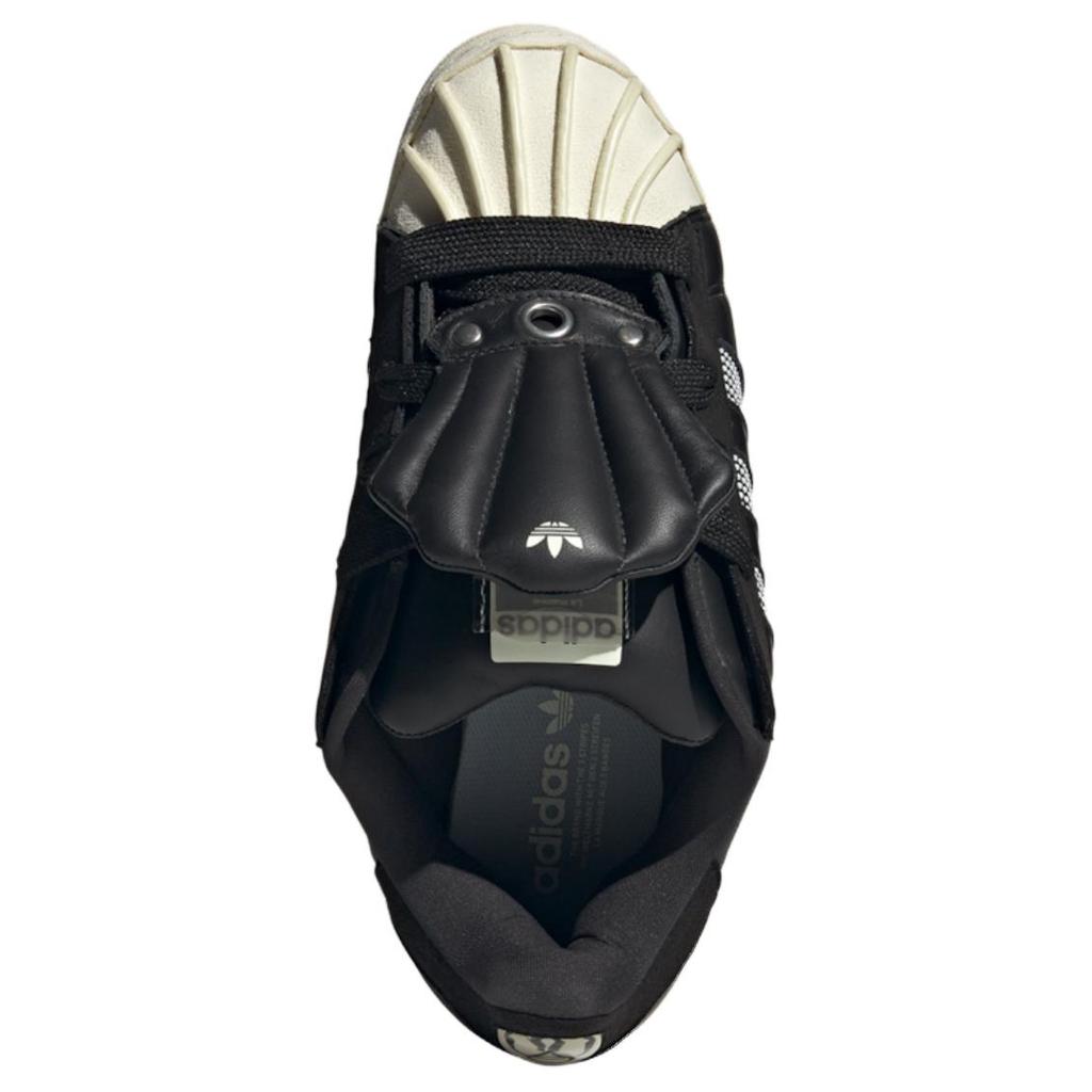 adidas Originals Gali X  Superstar Puffy Shell Fashion Comfortable Low-Top Sneakers Unisex Sneakers Black KJ6976