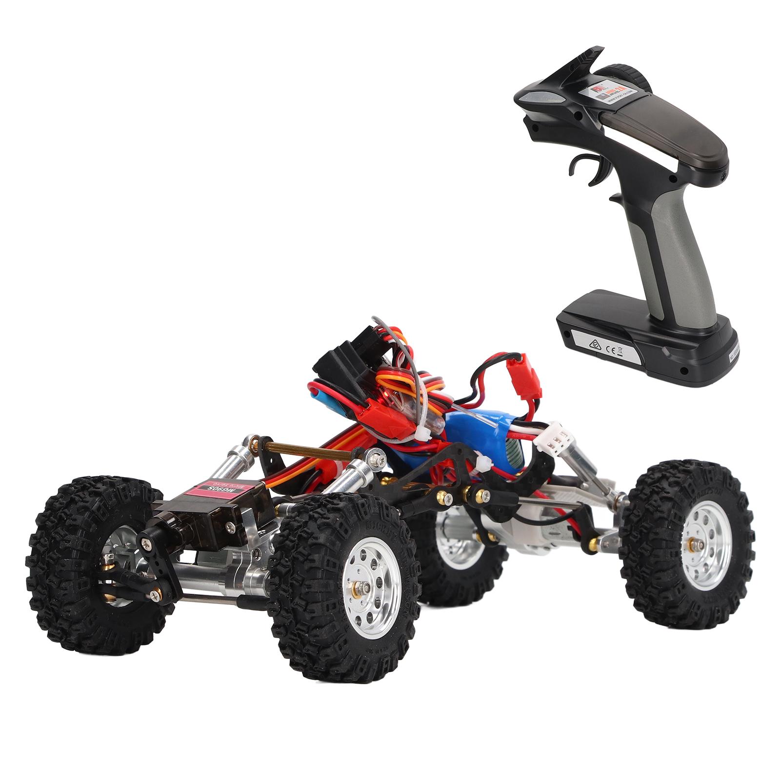 

DIY RC Crawler 4WD Простота в эксплуатации Прочный металлический пластик Легкий привод Настоящий скалолазный RC автомобиль для дома