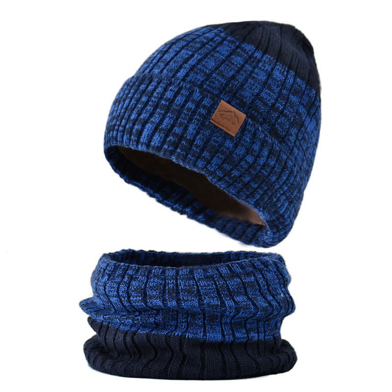 Winter Knitted Hat For Women Men With Lining Warm Thick Beanie For Outdoor Activities