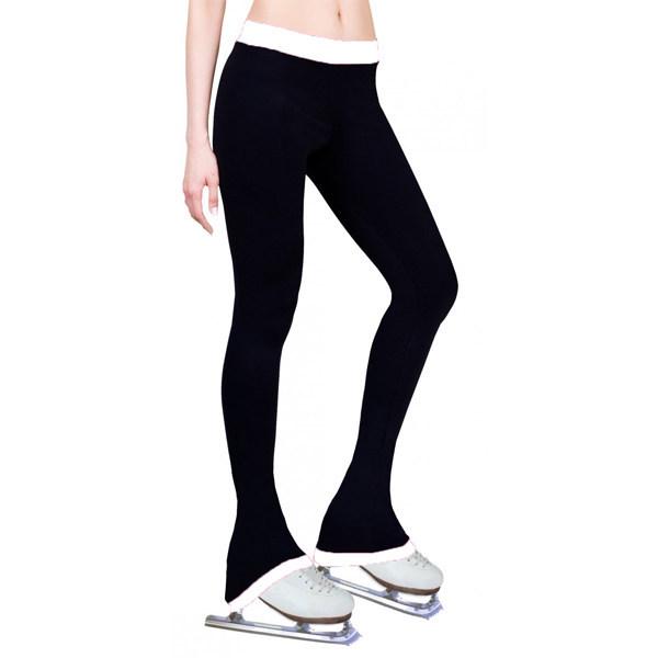 

LIUHUO Дитячі Високоеластичні Зимові Штани для Катання на Ковзанах та Лижах з Кольоровими Краями Medium