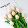 Real Touch Multicolor Artificial Tulips, Fake Tulip Flowers for Home Wedding Decor