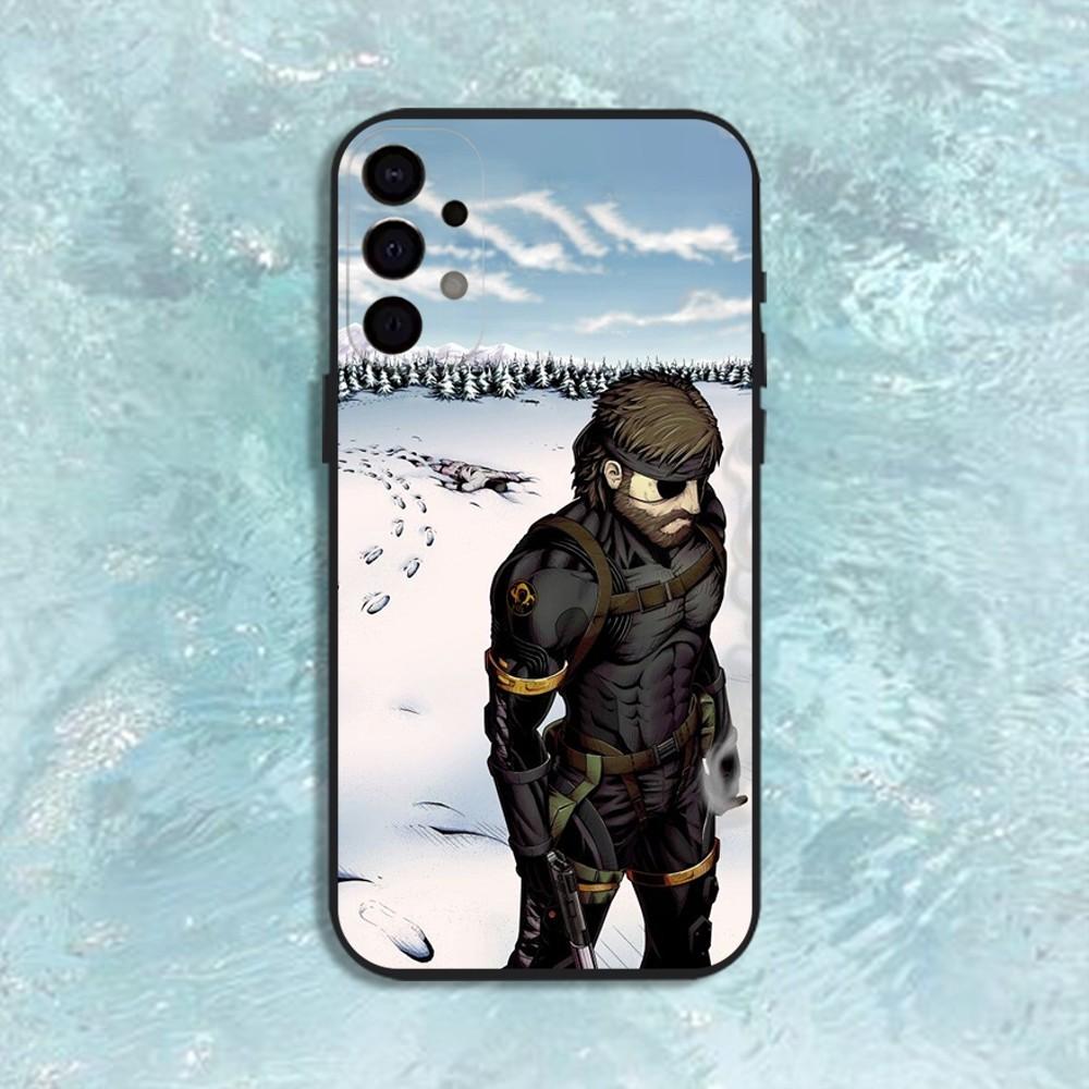 Metal Gear Solid MGS Phone Case For Samsung S25,S24,S21,S22,S23,S30,Ultra,S20,Plus,Fe,Lite,Note,10,9,5G Black Cover