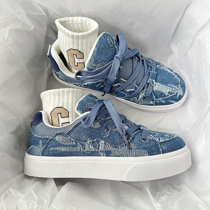 Bread Shoes Xiaoxiangfeng American Skateboard Shoes Couple Trendy Brand Casual Ins Sports Shoes Men's Trendy
