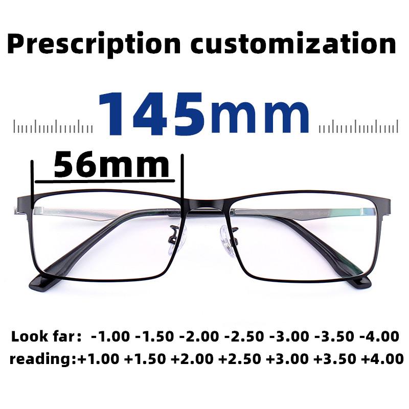 Stainless Steel Men Business Reading Glasses for Reader Mens Presbyopia Optical Eyeglasses +1.0 1.5 2.0 2.5 3.0 3.5 4.0