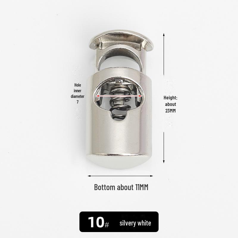 

Металлическая пряжка «пятачок» для регулировки курток и свитеров