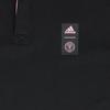 Adidas Casual Long Sleeve Polo Football Shirt Unisex Shirts Black HU0434