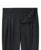 MUSINSA STANDARD Real Wide Belted Slacks [Charcoal Gray]
