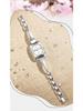 Oufanni Elegant Ladies' Waterproof Square Quartz Wristwatch - Lightweight Luxury Alloy Design.