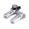 ABLZ-Air Pressure Regulator, Air Compressor Filter Regulator SFC300 3/8 Moisture Trap Cleaning Separator Aluminum 1 PCS