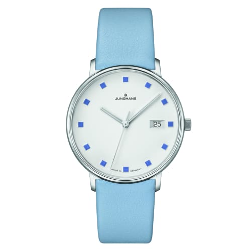 

JUNGHANS Form Quartz Watch 047 4055 00 Authentic Women s Black