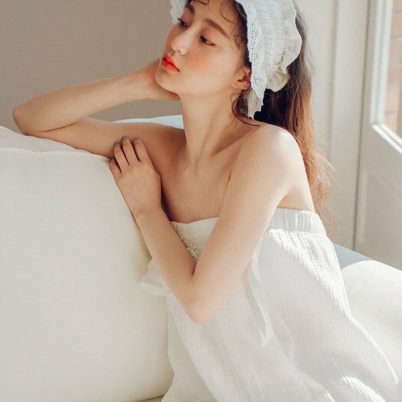 LUNALUZ STUDIO Women's Soufflé Double-Sided Washing Band (2C)