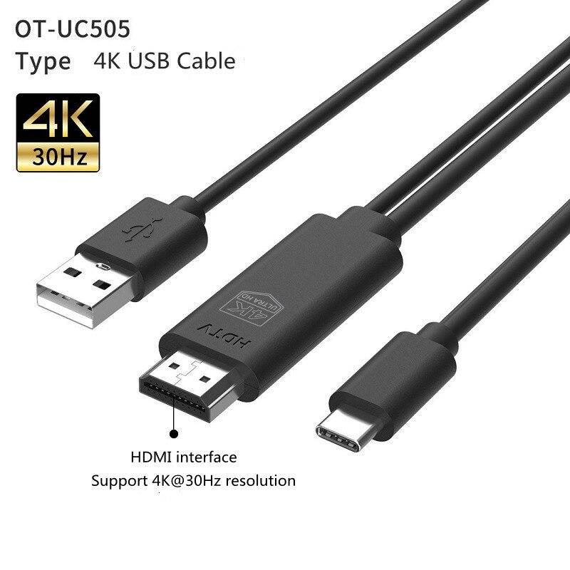 Buy USB Type C Cable HDMI Adapter 4K 