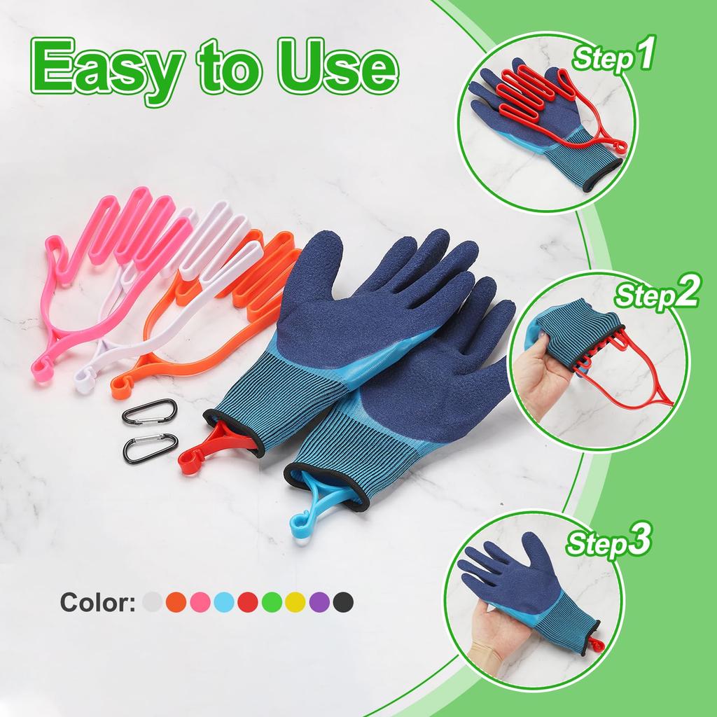 PATIKIL Golf Glove Stretcher Plastic Keeper Support Rack Holder Dryer