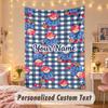 Custom Personalized Tapestry,Paddington Print Custom Name Text Wall Art Hanging for Bedroom