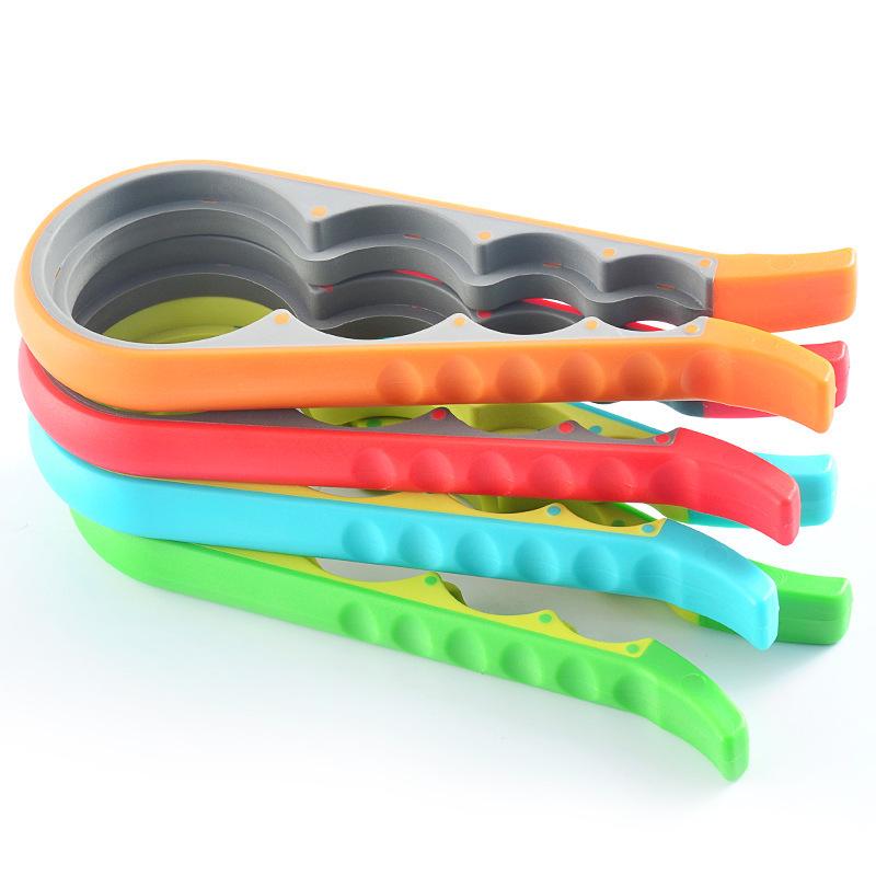 4-in-1 Multifunctional Can & Bottle Opener: Creative, Non-slip Kitchen Tool for Caps
