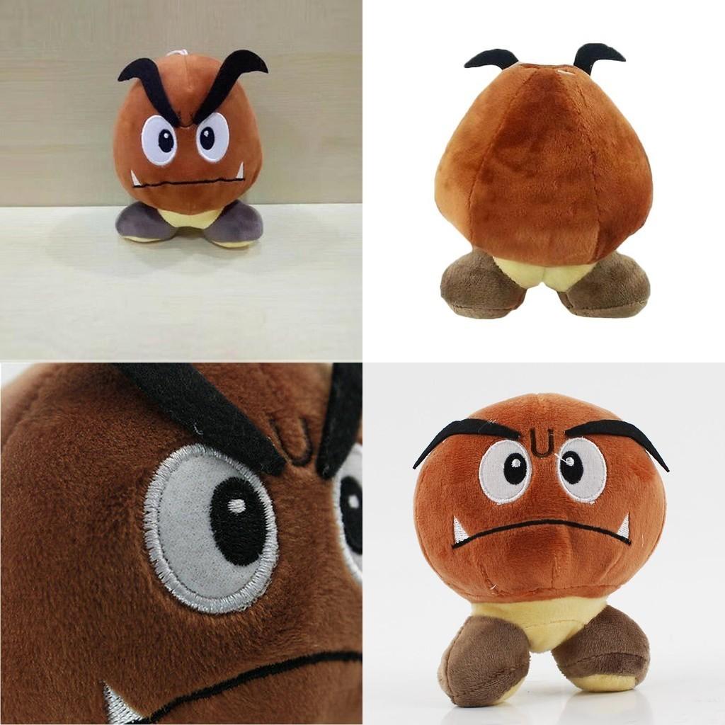 Adorável Super Mario Bros de 6''. Boneco de Pelúcia Triste Goomba Para Todas as Idades