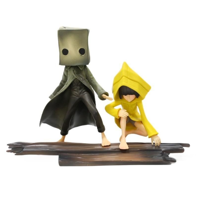 

In Stock Animation Game Little Nightmare 2 Small Six Mono Horror Adventure Scene Game Surrounding Boxed Model Toy Presents