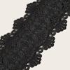 PU Leather Lace Wide Belt Elastic Corset Belt Y2K Women's Belt  Dress Accessories