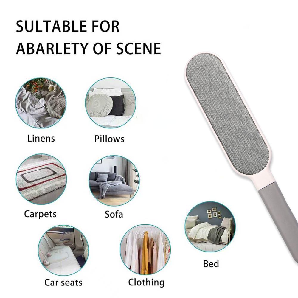Cloth Gluing Machine Dust Removal Brush Hair Remover Clothes Pet Hair Removal Brush Static Electricity Household Sticky Hair