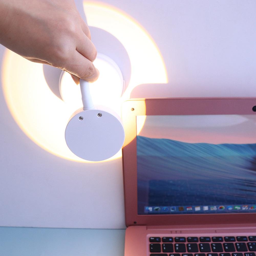 LED Wireless Spotlight Battery Operated Cat-Eye Bulb Wall Lamp Motion Sensor 360° Rotation Picture Light Artwork Lighting