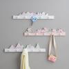 Porch living room simple key hook clothes hook cartoon wall punch-free hanger behind the door