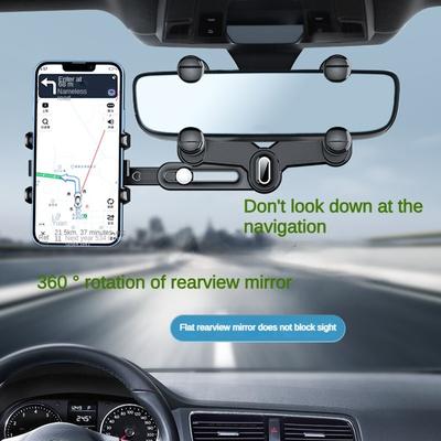2024 Auto Rückspiegel Rückspiegel Halterung Navigation Versenkbare Multi-Funktion Handy Halterung