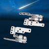 Precise Machined Laptop Hinge Replacement Durability Metal Construction Smooth Opening For 16AD 16AC Laptop Screen Hinges