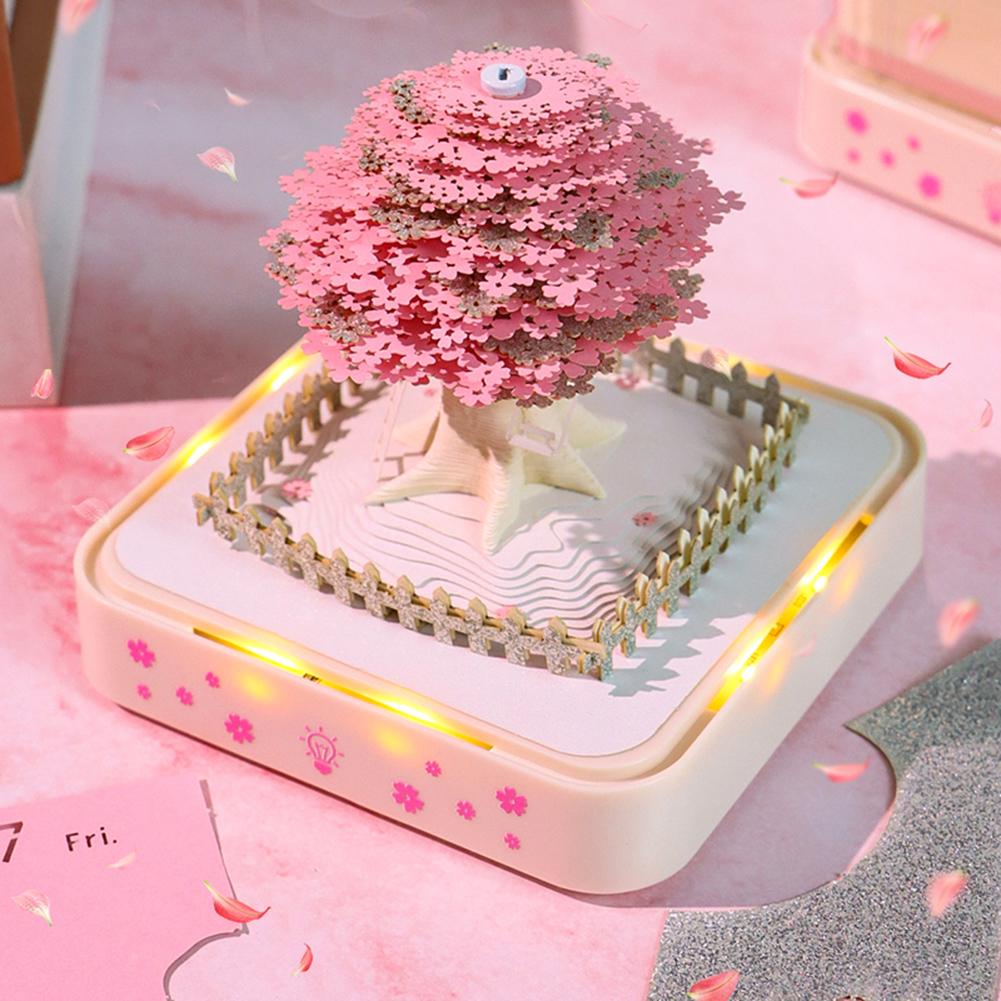 2025 Calendar Memo Pad Multi-Function DIY Paper Notes For School Students