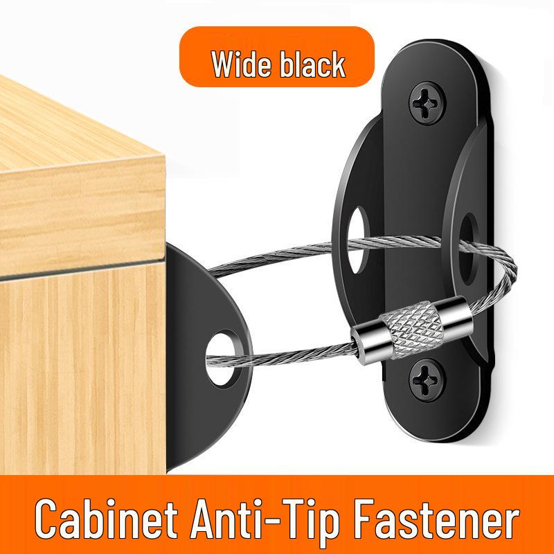 

Child Safety Anti-Tip Kit for Cabinets, TVs, and Drawers