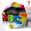 1pc Graduation, Education Themed High-quality Umbrella,Automatic Opening and Closing Umbrella,Multi-functional Umbrella G0811356