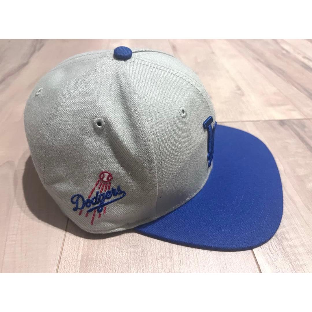 Used LA Dodgers Baseball Cap Gray x Blue