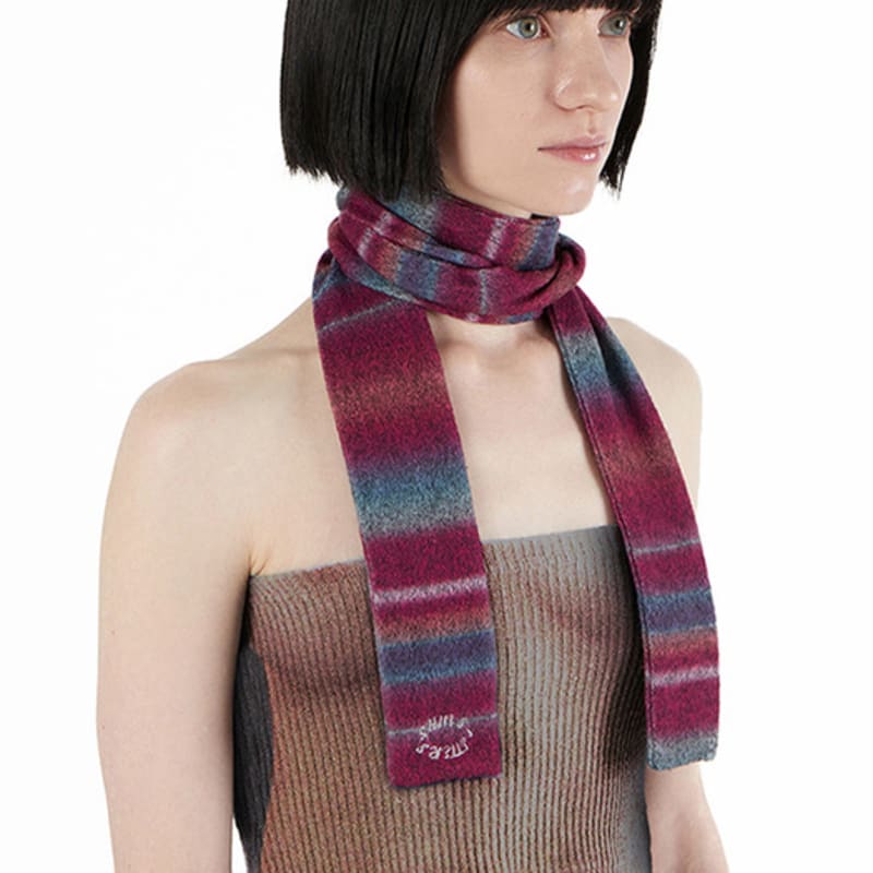 Shin’s Letters D.Muffler no.1-no.5 _ Skinny Scarf 5 Colors
