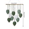 Leaf Tapestry Artistic Wall Decoration Handcrafts Wood Bead Tree Leaf Tapestries