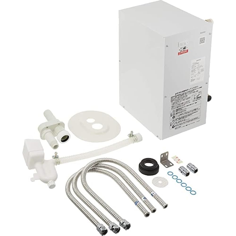 TOTO Hot Pot Small Electric Water Heater RESK06A2R, Stationary Retrofit Type, Approx. 6 L, Approx...