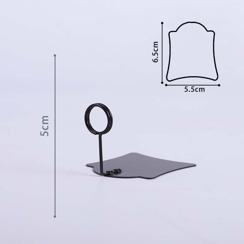 Вертикальный держатель-клипса для ценников на хлеб и торты, дисплейная стойка