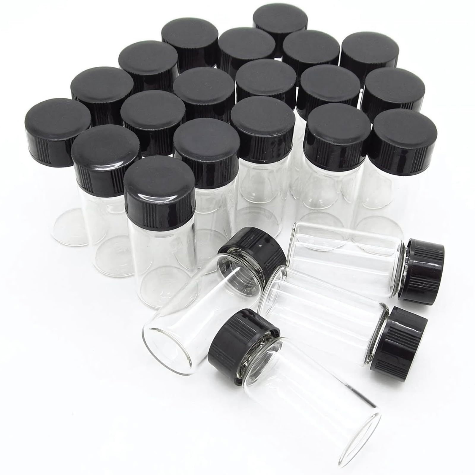 

ЦВЕТНАЯ ПТИЦА Стеклянные флаконы для образцов (20 мл, 20 штук)