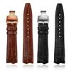 Für Hamilton VENTURA Presley 80. Jubiläum H24535331/H24525331/H24585331 Lederarmband Uhrenarmband Herren Schwarz Braun Armband