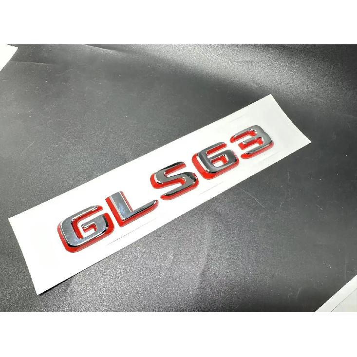 2024 New Style Letters Numbers GLC43 GLS63 GT W166 W167 For Car Trunk Sticker Badge Stickers Auto Logo Accessories