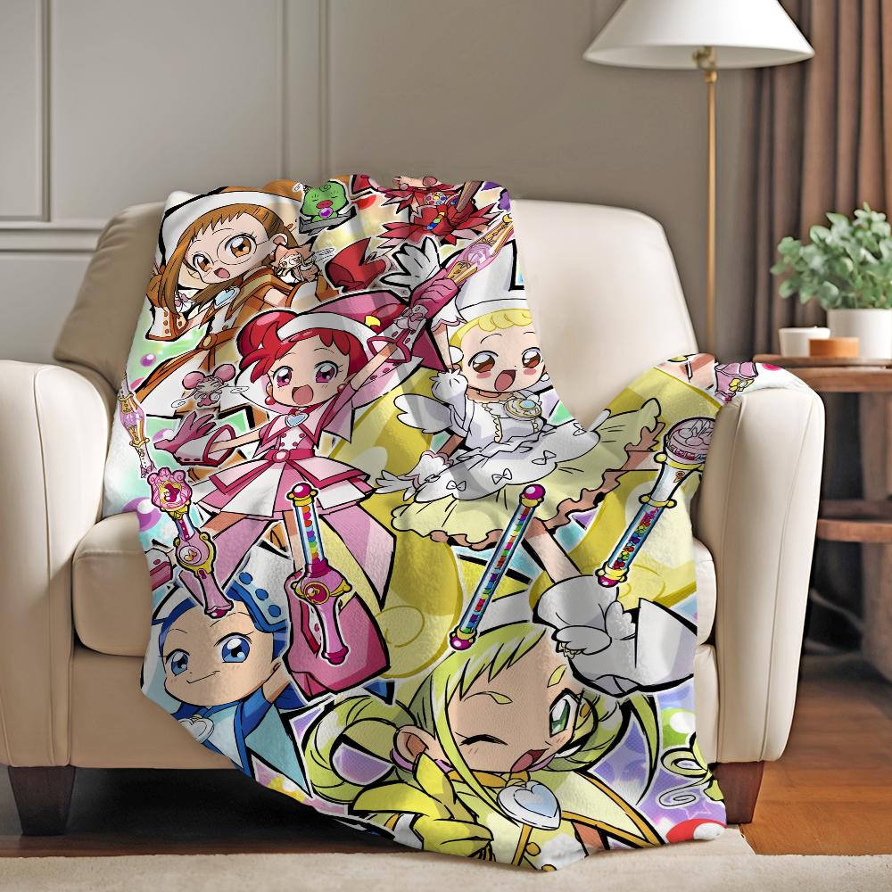 Anime Magical DoReMi Blanket Soft and Skin Friendly For Couch Bed Napping Bedspread All Seasons Comforter