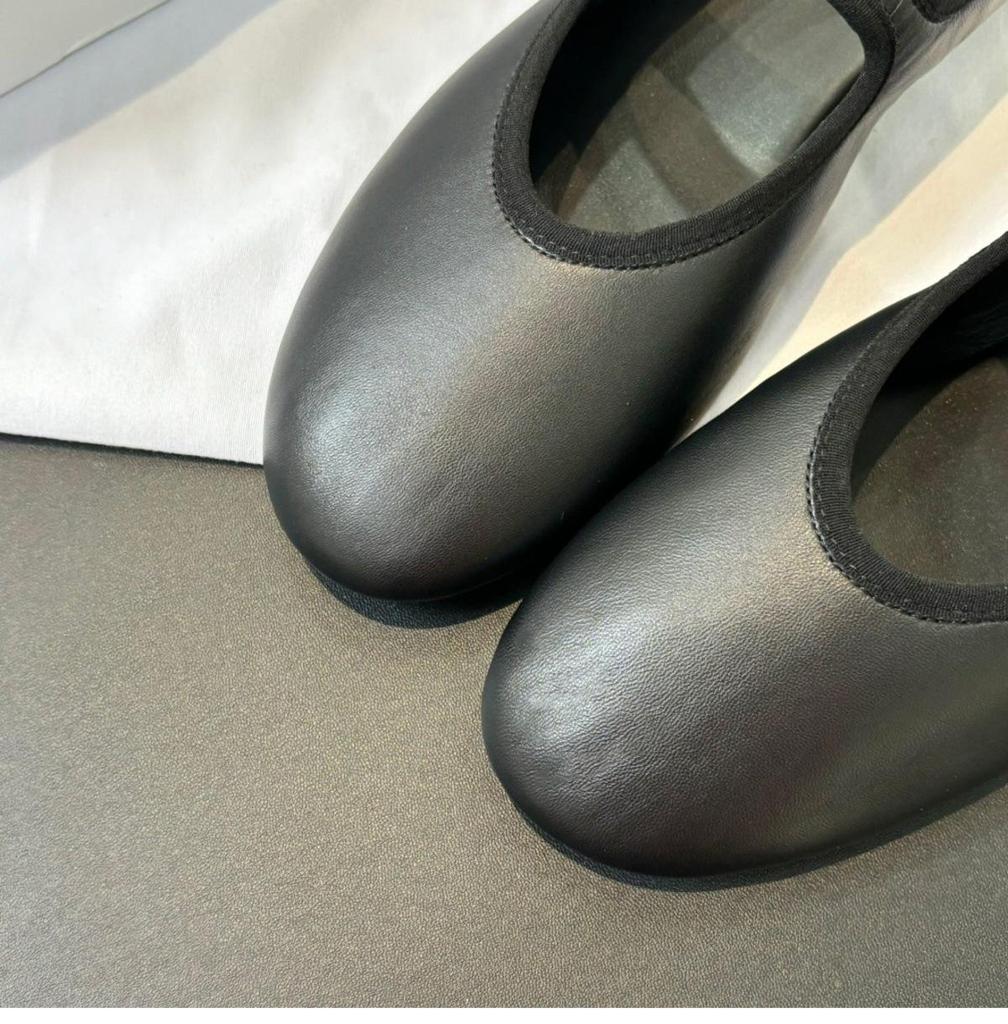 Retro Mary Jane One-Word Buckle Ballet Flats & High Heels