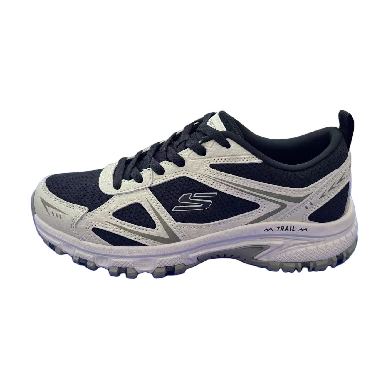 Skechers Outdoor Мужские Треккинговые Мягкие Амортизирующие Дышащие Низкие Повседневные Кроссовки Мужские 237807-TPBK 39.5