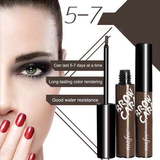 

Бальзам для бровей, натуральный устойчивый к поту портативный набор для окрашивания ресниц и бровей для девочек