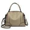 High Quality Genuine Leather Large Capacity Shoulder Crossbody Bag for Women 2026 Luxury Solid Color Cow Leather Female Handbags