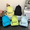 Lightweight Nylon Backpack Student Schoolbag Large Capacity Commuter Women Travel Backpack