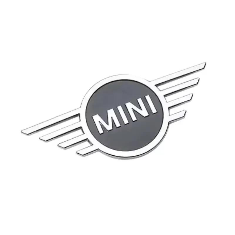 

for Mini Cooper Countryman F54 F55 F56 F60 F57 ABS Car Emblem Rear Front Badge Sticker Exterior Decoration Auto Logo Accessories 11.5x5.2CM срібло сірий колір
