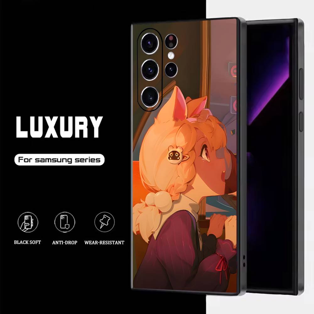 

Alice Tamfield rabbit Phone Case For Samsung S25,S24,S23,S22,S21,S20,S10,Ultra,Plus,Lite,FE,Soft Silicone Black Cover SamsungS23plus5G