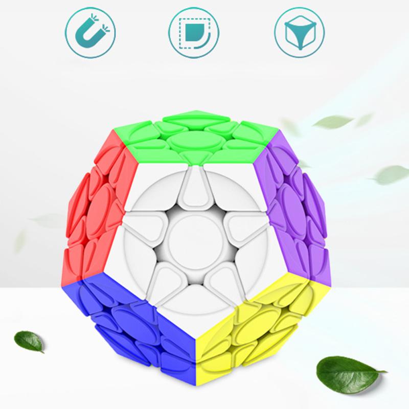 Yongjun Magic Cube Yuhu M Magnetic Megaminx Magic Cube Smooth Speed Cube Educational Toy