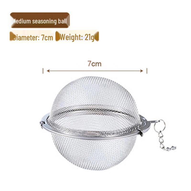 304 Stainless Steel Tea and Spice Infuser Ball for Tea Leaves and Soup Flavors