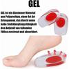 DWW-2 Pairs Insoles for Heel Spurs, Gel Insoles, Heel Cushions, Gel Orthopedic Insoles, Gel Insoles for Plantar Fasciitis, Heel Spurs