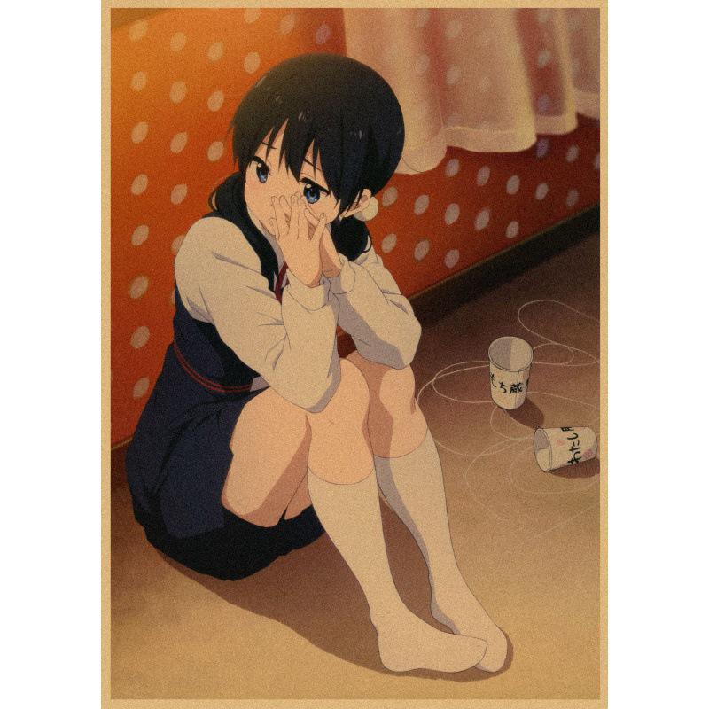 Tamako Love Story: Large Retro Kraft Paper Wall Poster